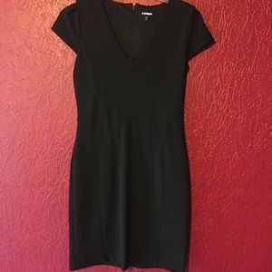 EXPRESS Cap Sleeve Career Dress Sz S
